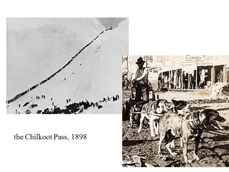 the Chilkoot Pass, 1898